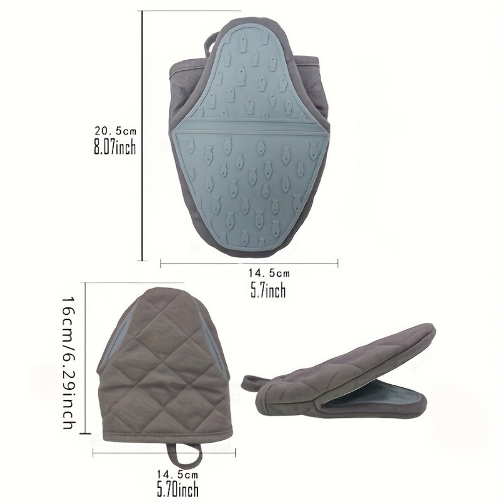 Luva de Silicone em Formato de - Oven Mitt Silicone avaliação e preço