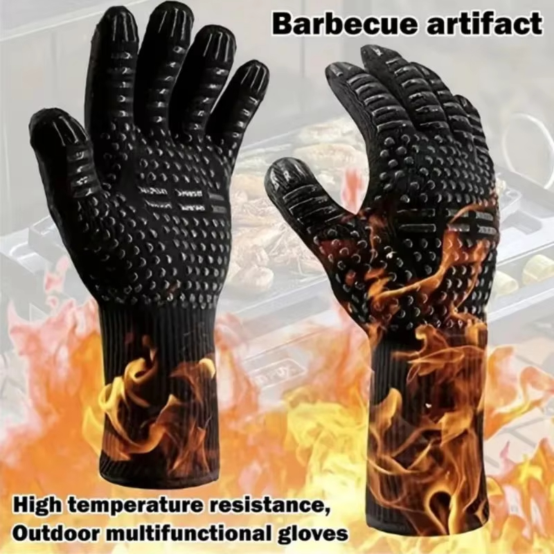 Luvas para churrasco de uma pe - Oven Mitt Silicone avaliação e preço