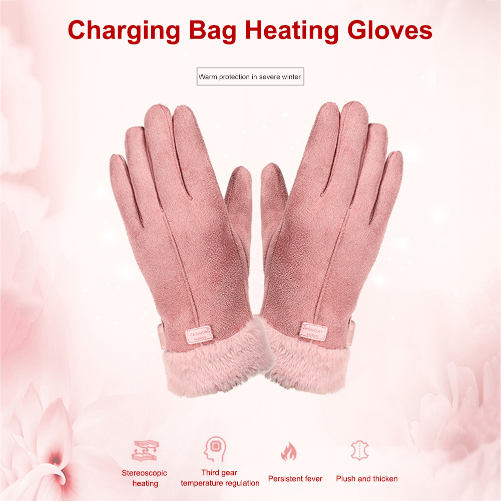 Usb luvas aquecidas elétricas  - Ski Glove Waterproof avaliação e preço